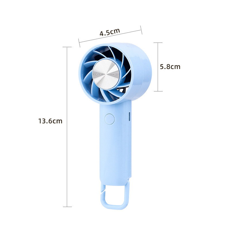 ハンドヘルド小型ファンミニ USB 充電式学生デスクトップターボファンギフト屋外キャンプ高速ファン|undefined