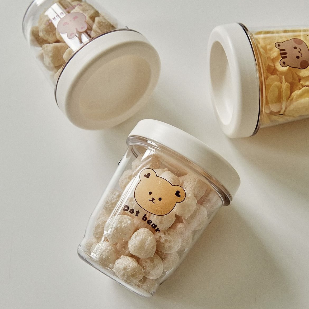 Ins Korean Baby Food Supplement Box Baby Food Bowl Convenient Out-And-Out Fresh-Keeping Box Snack Storage Tank