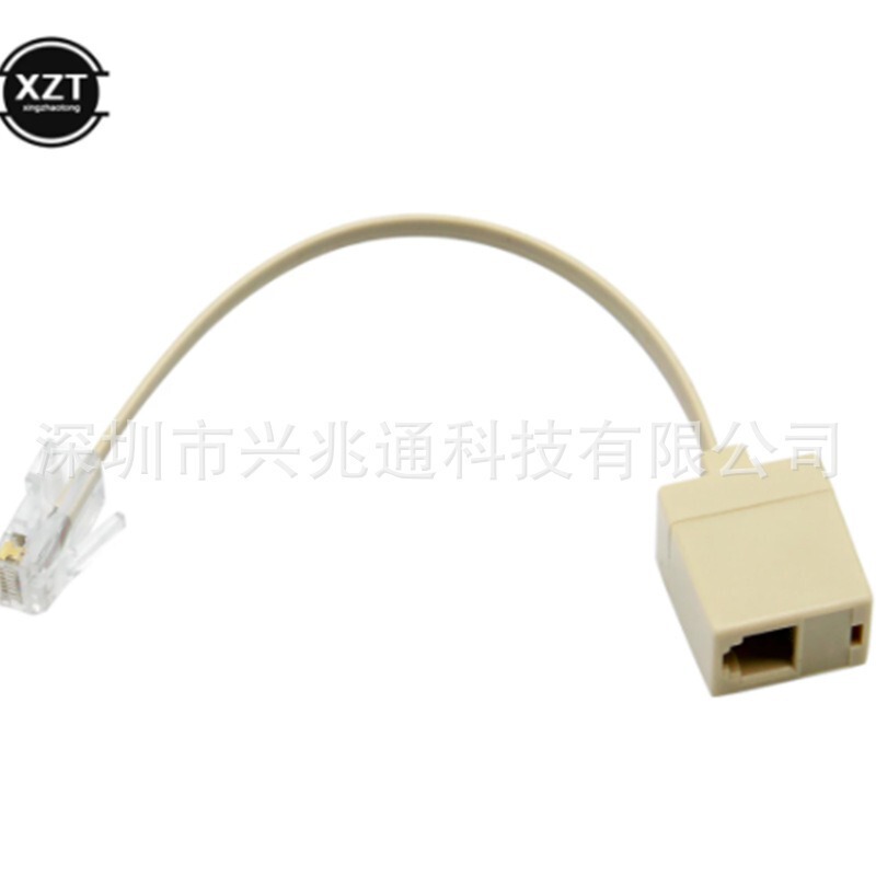 RJ45 to RJ11 Network Cable to TelePhone Cable Network to TelePhone 8P4c to 6P4c TelePhone AdaPter RJ45 to RJ11 Network Cable to TelePhone Cable Network to TelePhone 8P4c to 6P4c TelePhone AdaPter
