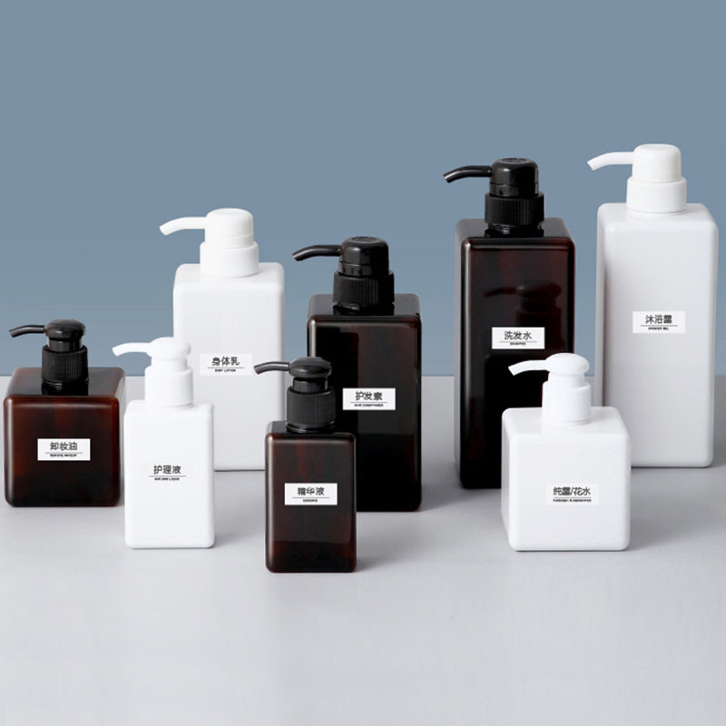 Squeeze pump foam bottle empty lotion bottle skincare hand soap small portable cosmetic squeeze dispensing bottle