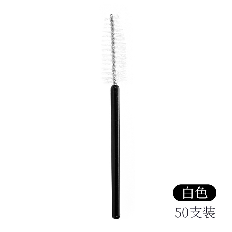 Nuevo cepillo de pestañas de cristal cepillo de cejas de pestañas espiral cepillo de cejas multicolor mini peine maquillaje maquillaje belleza