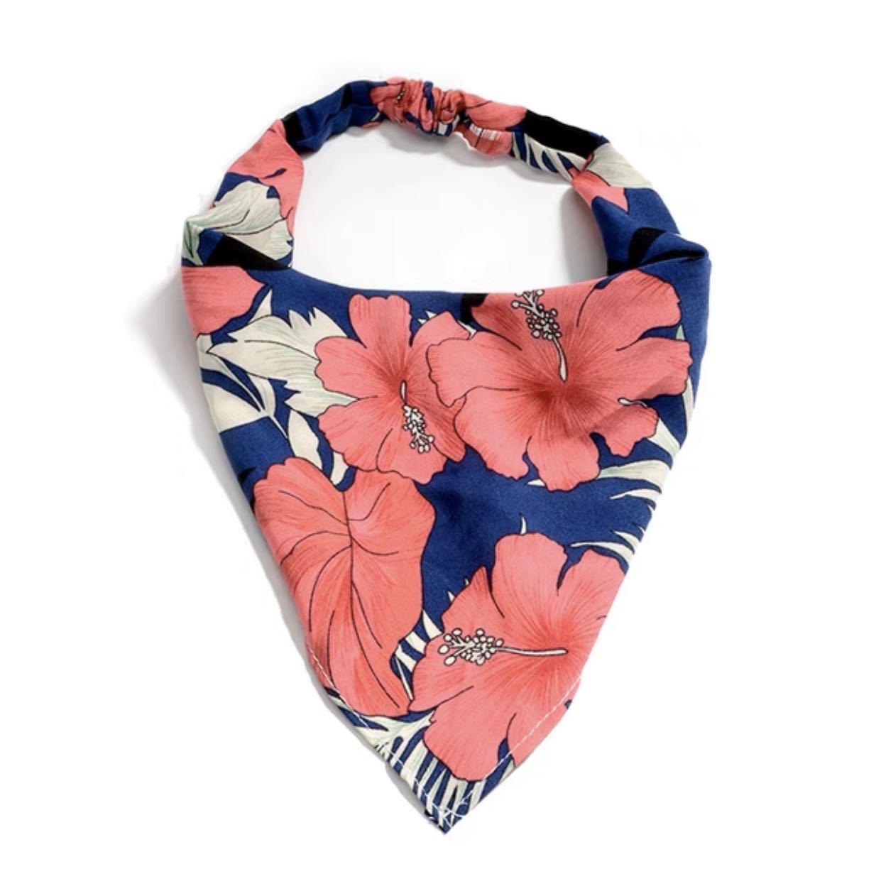 Pastoral Flower Cloth Handmade Scarf Hair Tie display picture 5