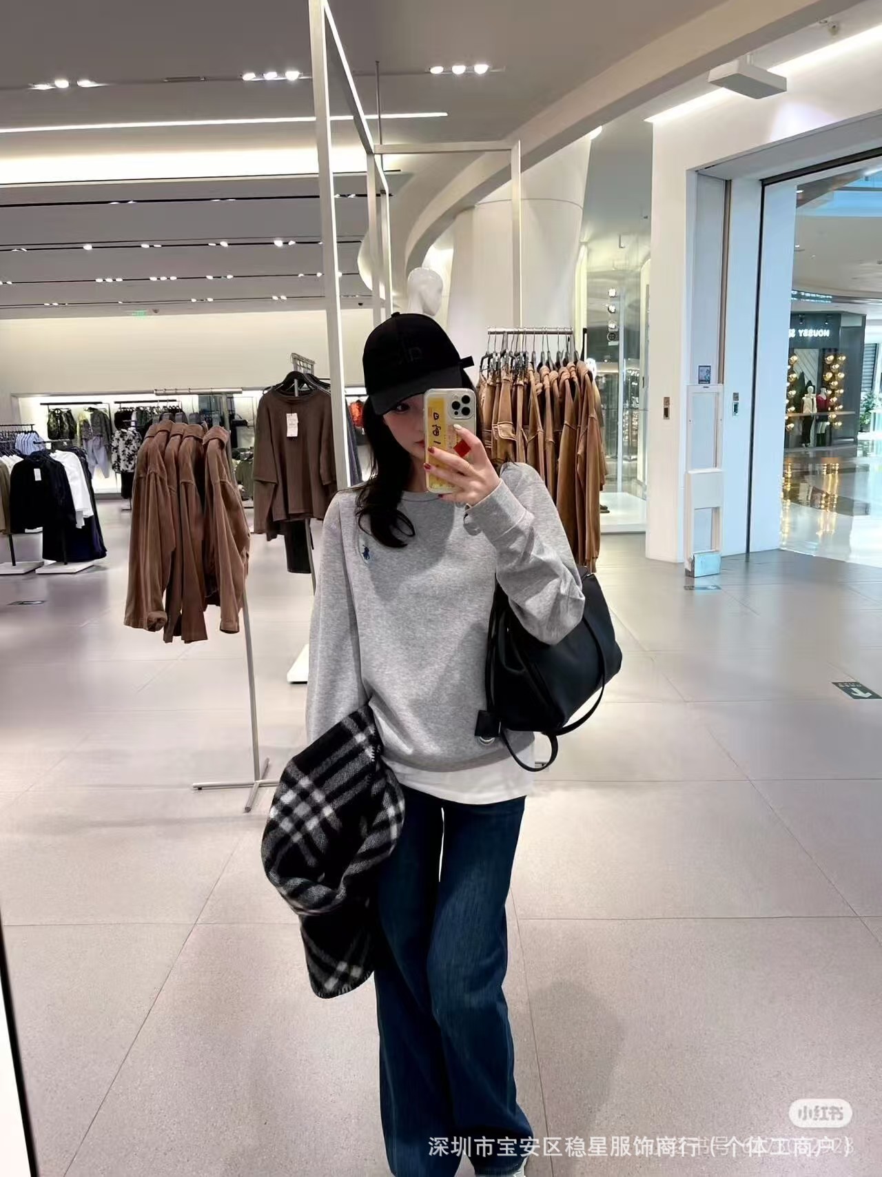 Ralph Lauren tikməli sviter, dəyirmi boyun, unisex, yun astarlı