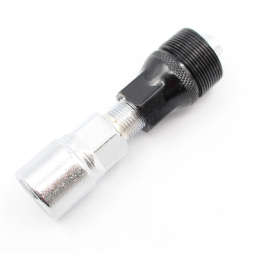 Bicycle center shaft crank removal tool sleeve remover mountain bike crankset removal and repair disassembly tool