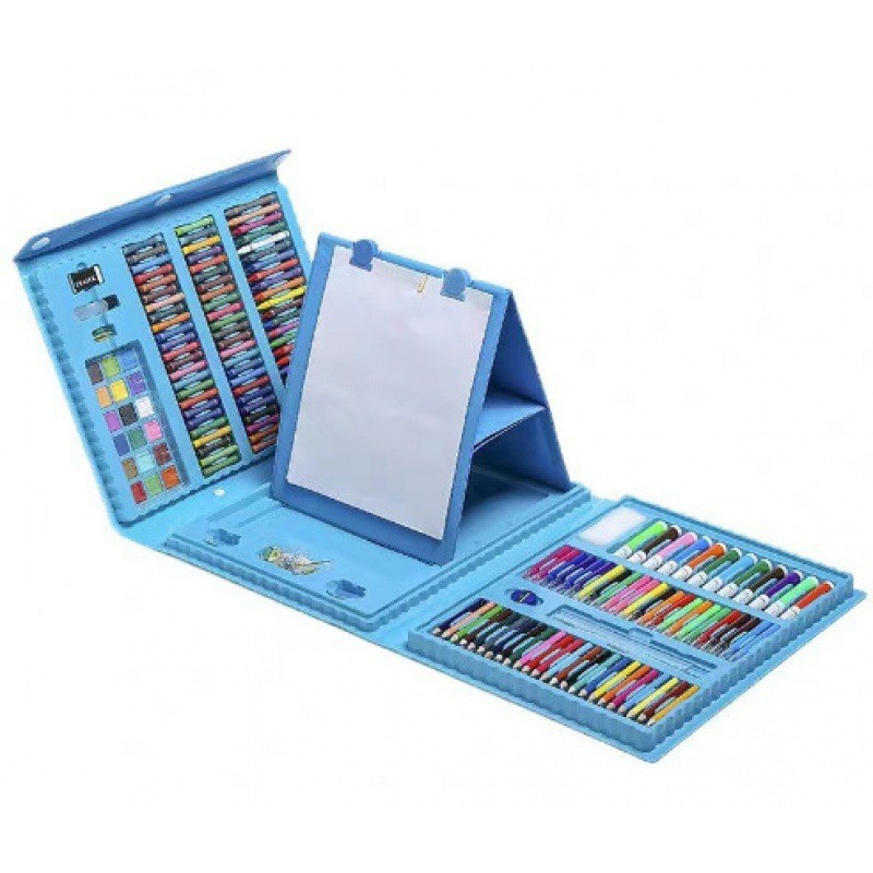 208 pinceles juegos de crayones de color para niños herramientas de arte de plomo de color para aprender cajas de regalo de temporada escolar para estudiantes