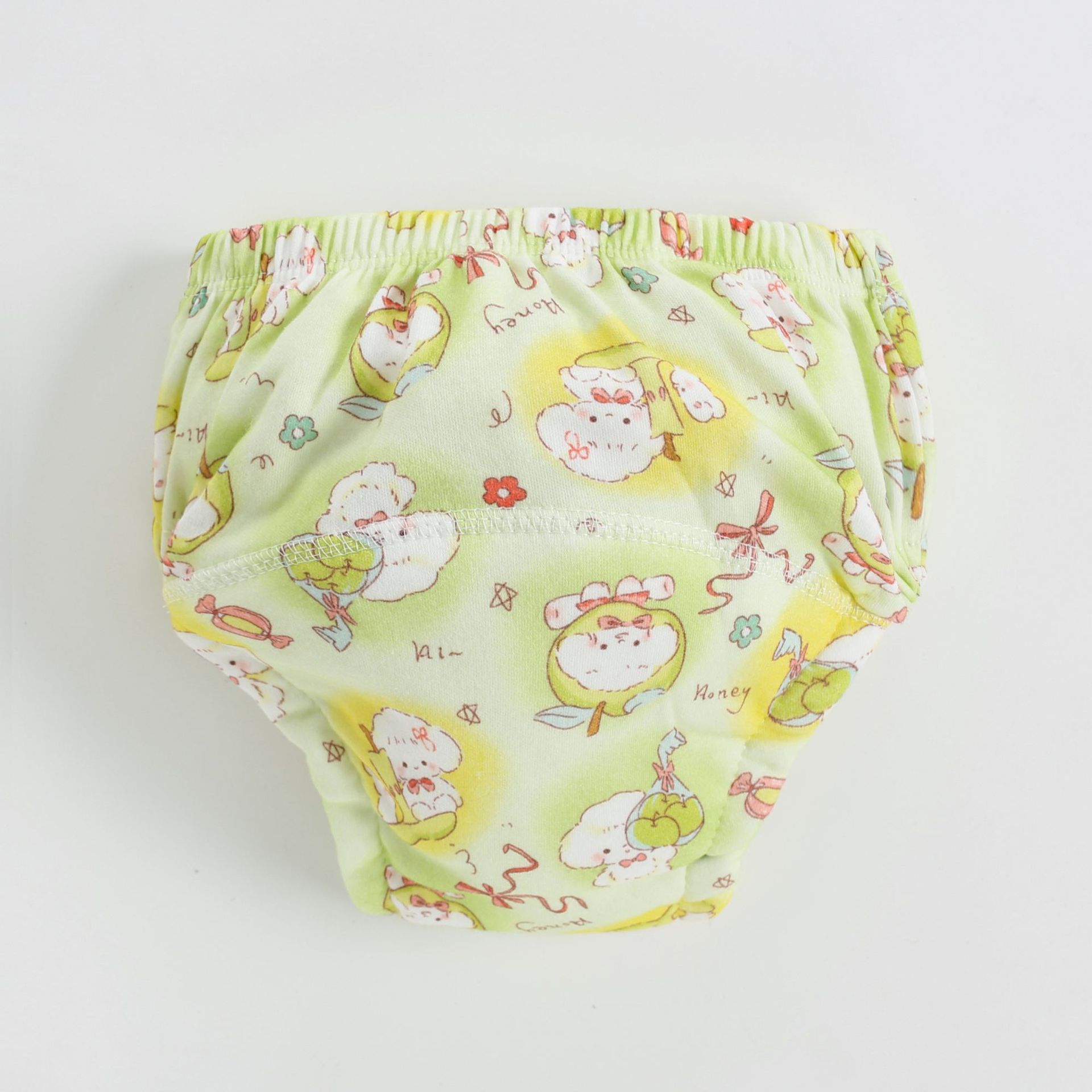 Bebé pantalones de entrenamiento infantil de algodón ecológico lavable a prueba de orina pantalones de aprendizaje pañal de tela transpirable nuevo bolsillo del pañal para los niños