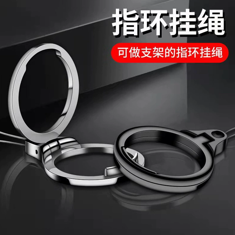 Мобильный телефон ремешок кронштейн металлического кольца пряжка креативная сеть красный чехол для мобильного телефона женский шнур короткий трос ультратонкий тянуть кольцо