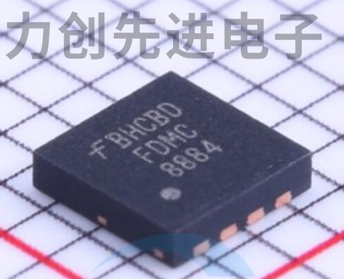 FDMC8884 封装 MLP 3.3x3.3 MOS场效应管