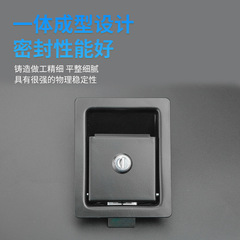 Lida MS866-3 RV T-type panel lock zinc alloy mechanical coach door stainless steel engineering lock