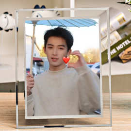 王星越图片diy相框墨雨云间萧蘅diy摆台宿舍办公室书桌面装饰品
