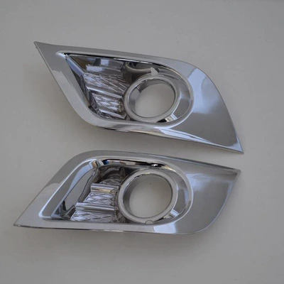 Şüşə kənarı xromları/moldingləri — and Rear Window Light Covers - electroplating-front-fog-lamp-2solid-m