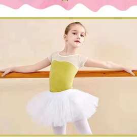 儿童舞蹈服女孩芭蕾舞裙 夏季跳舞衣考级中国舞服装女童练功服