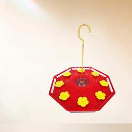 创意喂鸟器蜂鸟大喂食器防蜜蜂鸟类喂水器蜂鸟变体