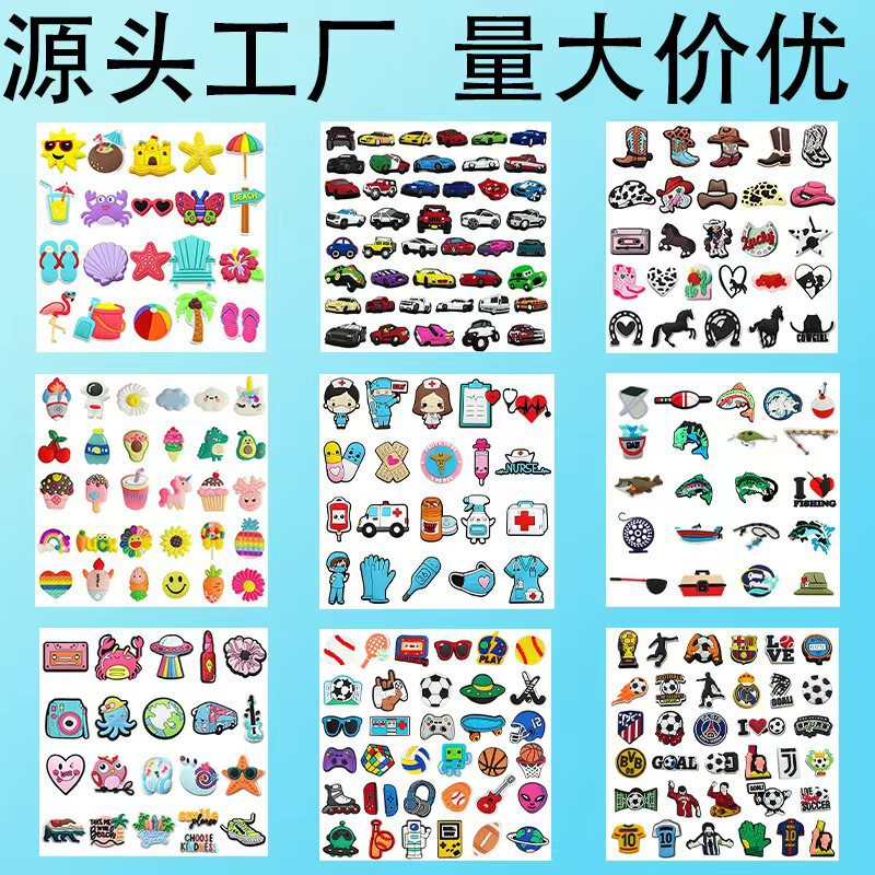 Cross-Border Hot-Selling High-End Clogs, Huazhi Bixing Shoe Buckles, Shoe Accessories, Shoe Accessories, DIY Shoe Decorative Buckles