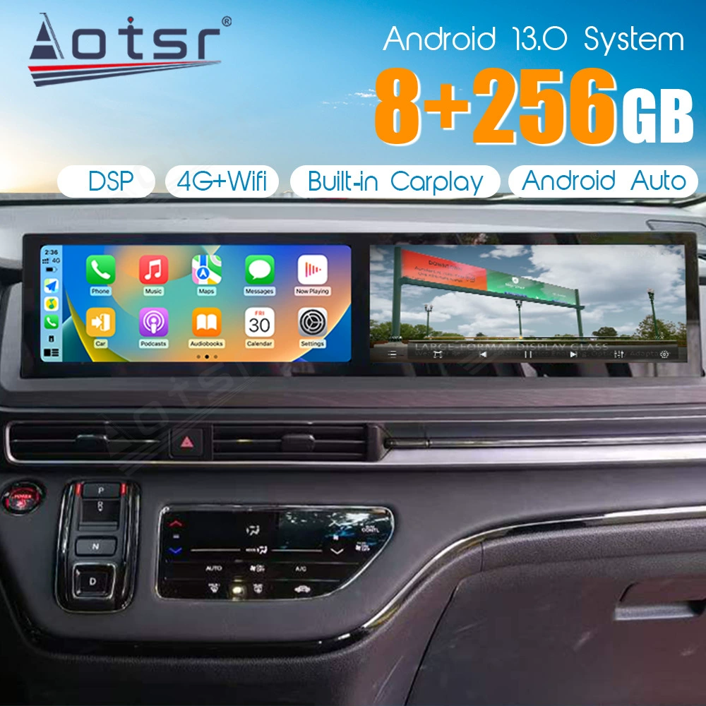 Для Honda Odyssey 22 моделей до сих пор двойной 12,3-дюймовый экран