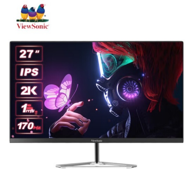 Viewsonic 27inch 2K Gaming Display 170Hz Ips 1Ms Computer Screen Vx2758-2K-Pro