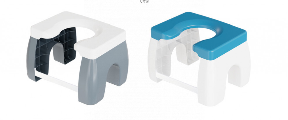 Toilet stool, thickened adult sitting chair, mobile and convenient, wholesale of children's, elderly and pregnant women's toilets undefined