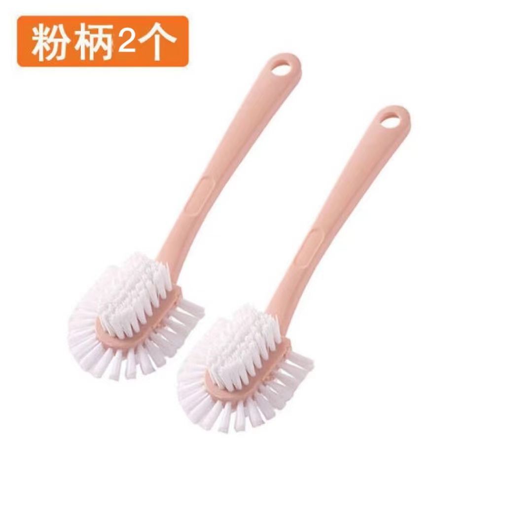 [사용 걱정 없음] 5면 구두솔 [핑크색 손잡이 * 2개]