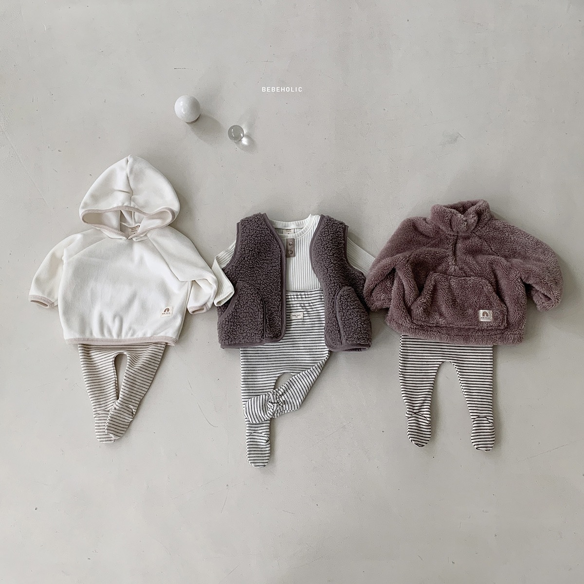 Niños y niñas ropa de invierno Bebé salida ropa de estilo coreano ropa de los niños bebé rayas paso-en lana-forrado Fondo pantyhose