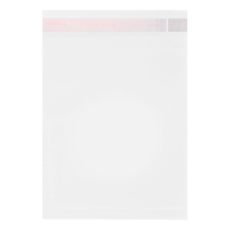 En stock Bolsa OPP bolsa autoadhesiva bolsa de plástico grande transparente bolsa de embalaje de ropa tarjeta láser bolsa autoadhesiva bolsa de autosellado