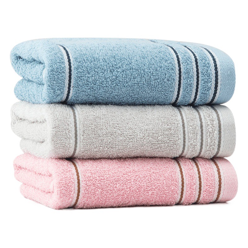 Jielia Towel Pure Cotton Comfortable Soft Absorbent Plain Towel Embroidered logo Jielia 7377