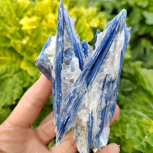 H 44628 Blue Crystal Raw Stone �{ˮ��ԭʯ�˱��羳��