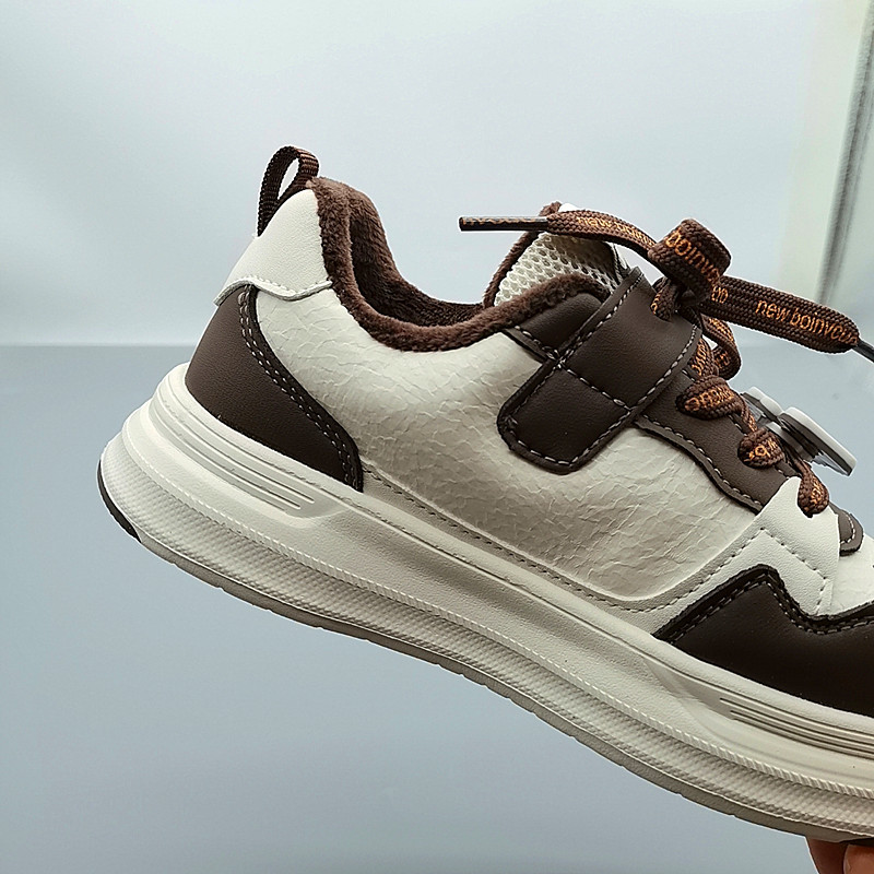 Princesa Ye Lin 32 - 37 yardas de invierno zapatos de skate de cuero para niños y niñas zapatos deportivos de moda para niños zapatos casuales de cuero para niños