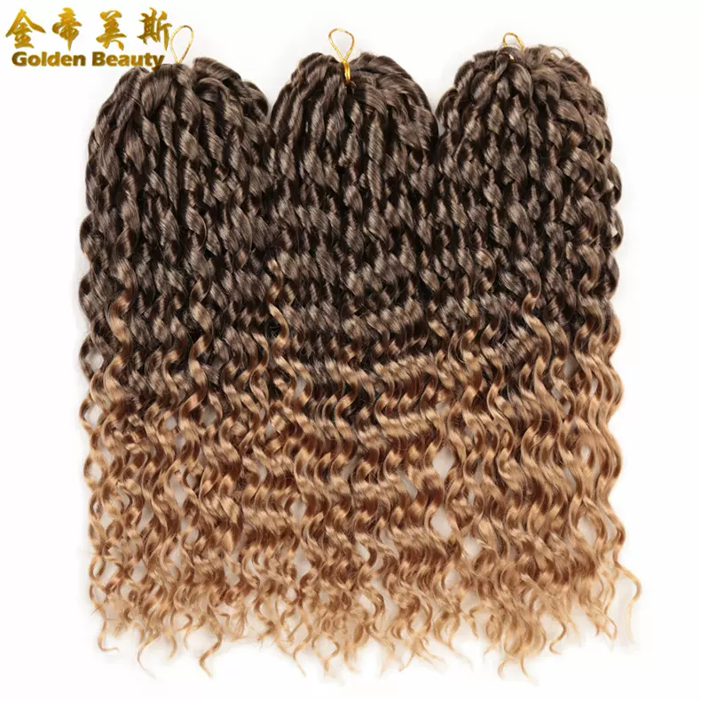 16英寸长卷发loose deep crochet hair非洲假发低温丝deep twist