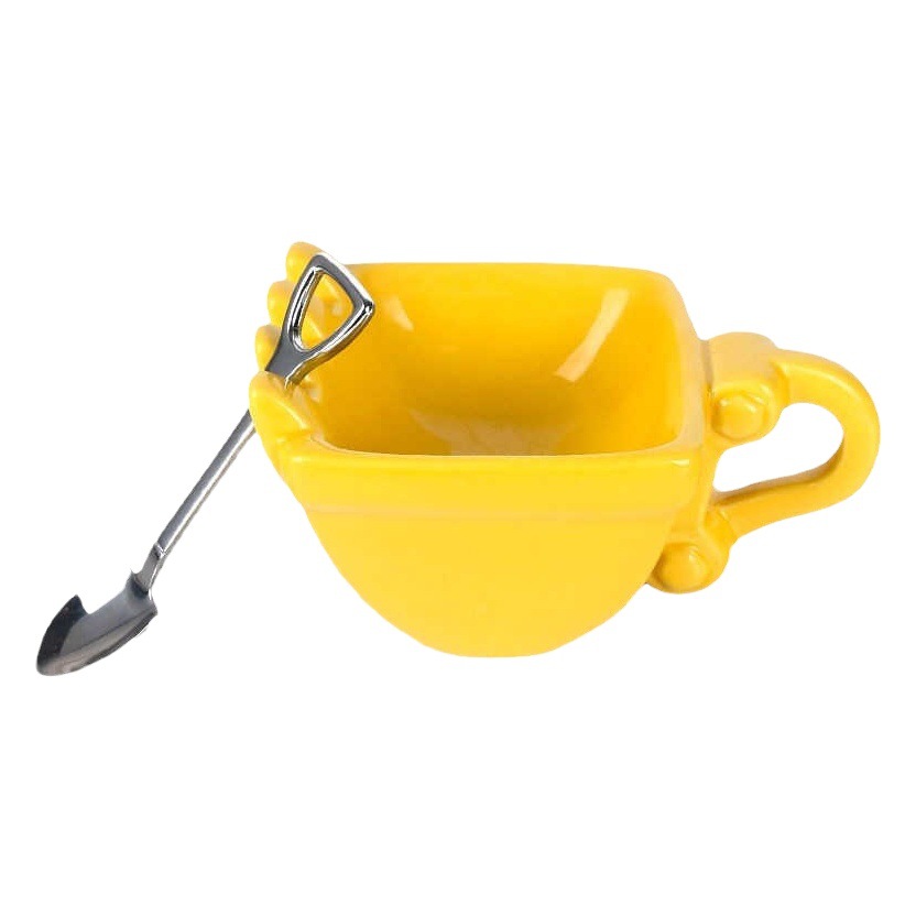 Digger taza de café divertido beber taza de café cubo taza de la torta taza creativa taza