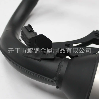 Motorcycle Restoration for V8 Motorcycle exhaust pipe