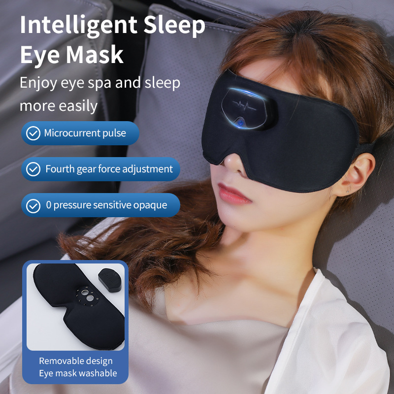 Usb充电式発热マッサージ3dアイマスクサーモスタット発热遮光睡眠ホット目は目の疲れを和らげる|undefined