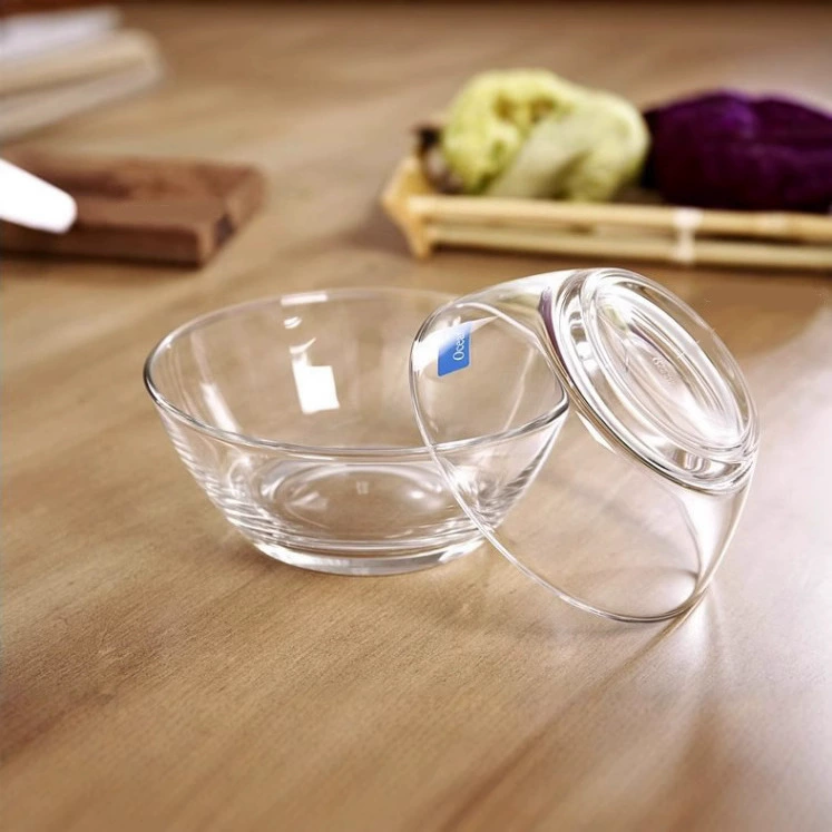 [Ocean Ou Xin Ocean] Высокий белый материал Высокая стеклянная Салатница для холодных блюд Чаша для десерта Открытая чаша для риса