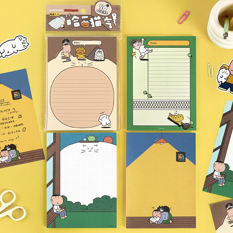 Jilu Note For×Matsugoda B6 Photo Paper Korean Illustrator Material Paper Learning Notebook
