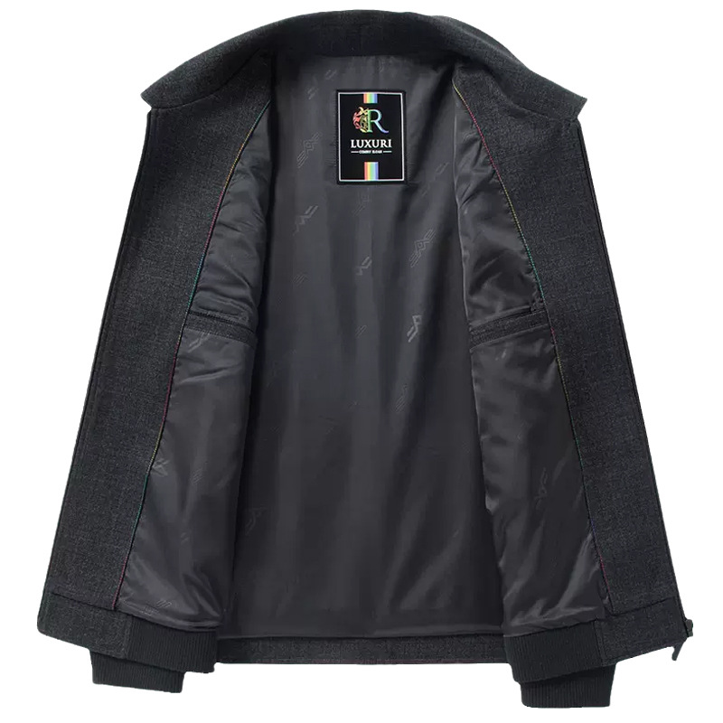 Spring jacket for leisure, for middle age, 50 years