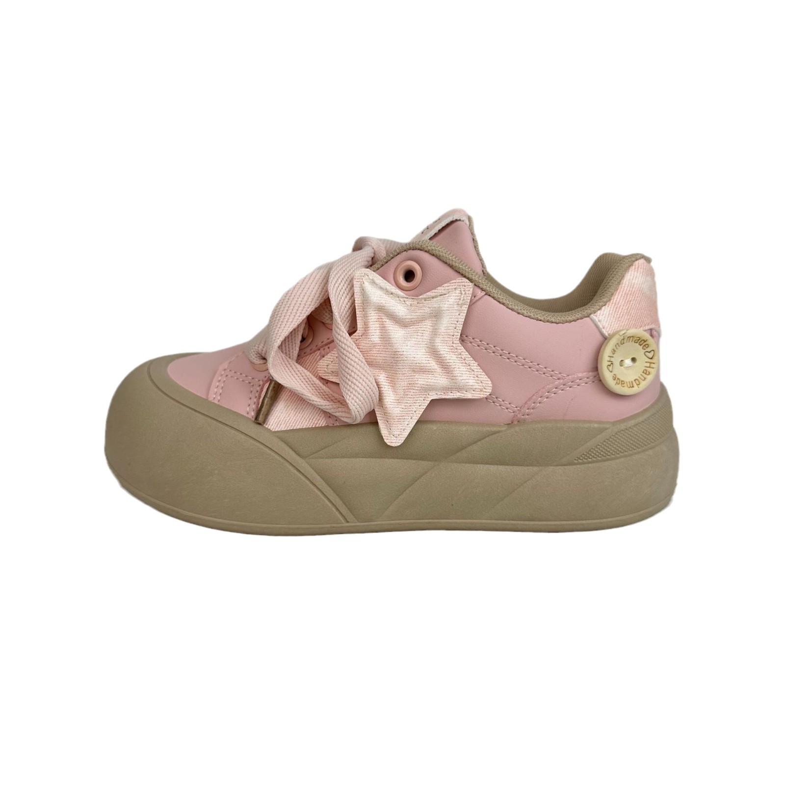 Estrellas de ondas largas zapatos de skate casuales de base baja para mujeres zapatos de pan de estilo coreano zapatos de nicho para estudiantes de mujeres