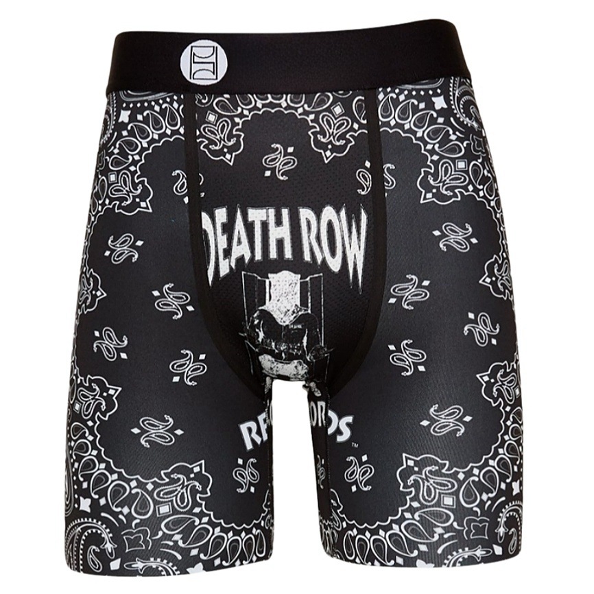 Marca de moda PSD seda de hielo pantalones cortos de poliéster pantalones de playa estampados anime deportes cómodos correr bóxer calzoncillos para hombres