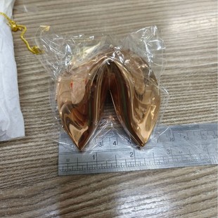 Manufacturers produce metal fortune cake decorations personalized advertising promotion set decoration pieces signature cake fortune cake