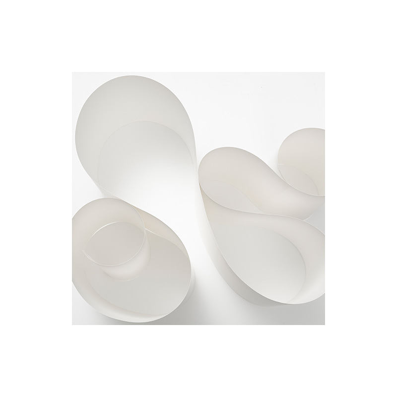 French Textured Paper, Ceiling Decoration Material, Thickened Light-Transmitting Wave-Shaped Design Paper, Custom-Made