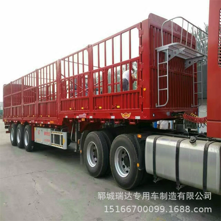 Июнь 13m Легкий складской полуприцеп для буксировки угля экспорт/динамика компании