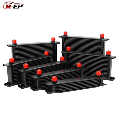An10 Universal British Oil Cooling Radiator Engine Oil Cooler 7/10/13/16/19/25/30 Rows
