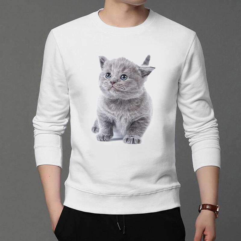 2024 Spot Wish Ebay Amazon Independent Stand Loose Round Neck Sweatshirt Aliexpress Creative Saint 2Temu