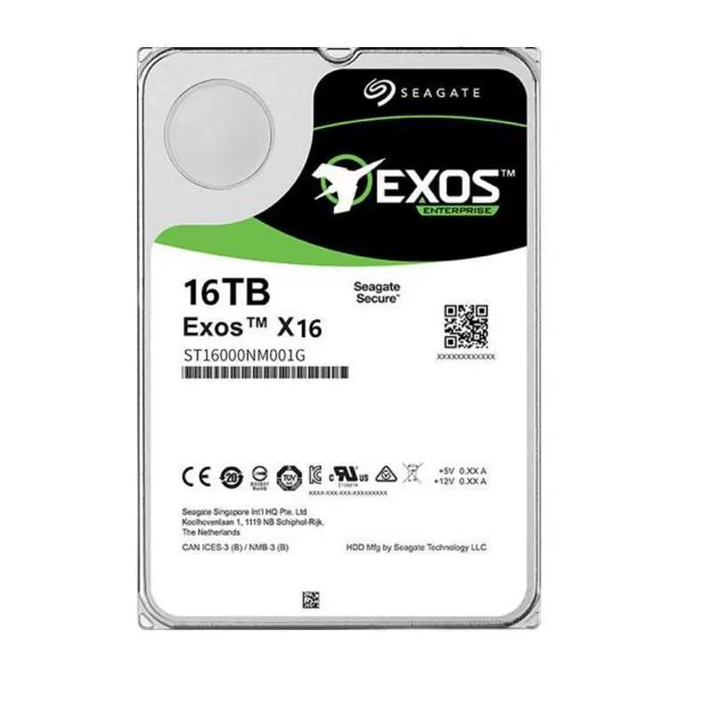 Подходит к жесткому диску Enterprise класса 7200 rpm SATA Seagate Galaxy EXOS ST16000NM000J 16T
