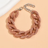 Acrylic chain, fashionable bracelet, European style