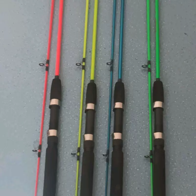 玻璃钢路亚竿全套实心路亚竿插接竿玻璃钢路亚竿1.2m--2.7m鱼竿