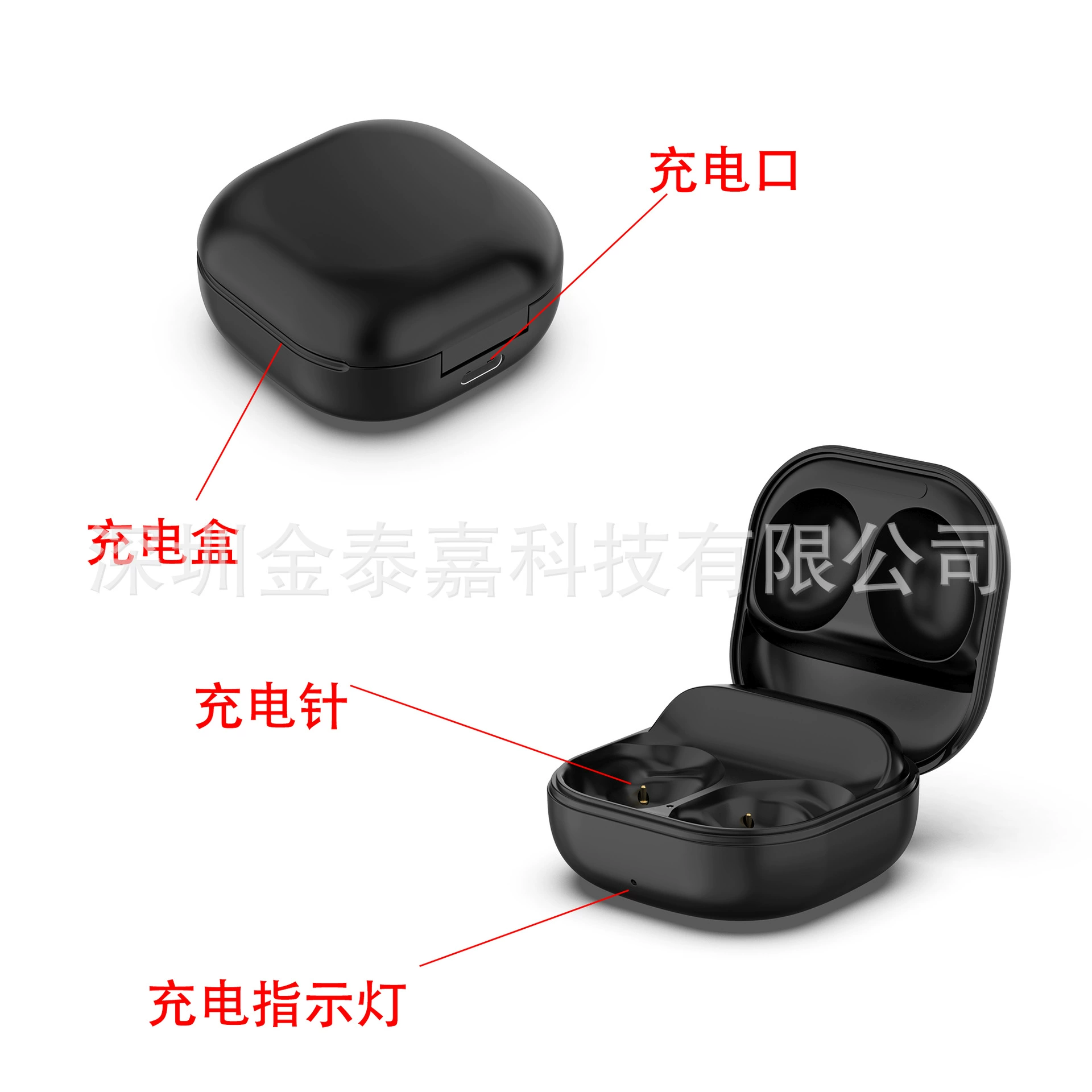 Подходит для Samsung Galaxy Buds Pro SM-R190 Зарядная станция с моделью аккумуляторного взрыва