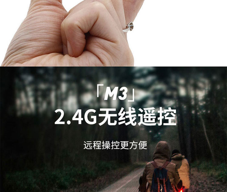 New Modified Motorcycle Drone Aircraft Led Strobe Light, High Waterproof, Long Battery Life, Wireless Remote Control, Multi-Mode
