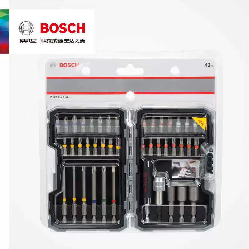 Дриль Rainbow від Bosch, електричний комплект, 43 шт