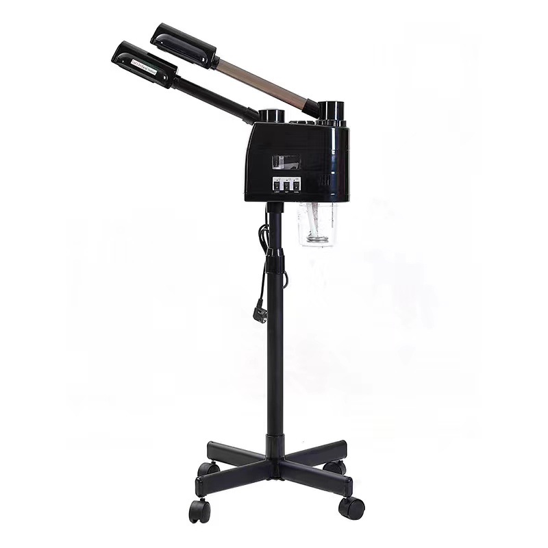 Máquina de pulverización de doble tubo doméstica para salón de belleza, máquina de pulverización de calor y frío vertical para la cara y el cuerpo fumigado dispositivo de enfermería de medicina tradicional china image 3