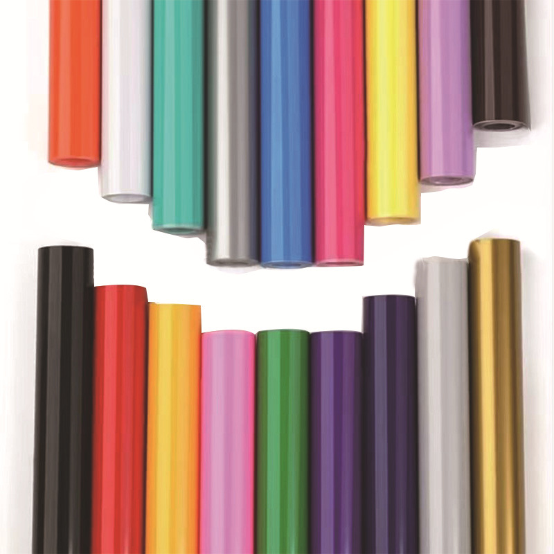 Comercio exterior transfronterizo de vinilo multicolor recubre pequeño rollo manual DIY pegatinas de grabación de computadora pegatinas de logotipo instantáneas image 3