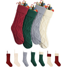 源头厂家生产针织圣诞袜圣诞节装饰袜圣诞袜子圣诞节礼品袜挂件